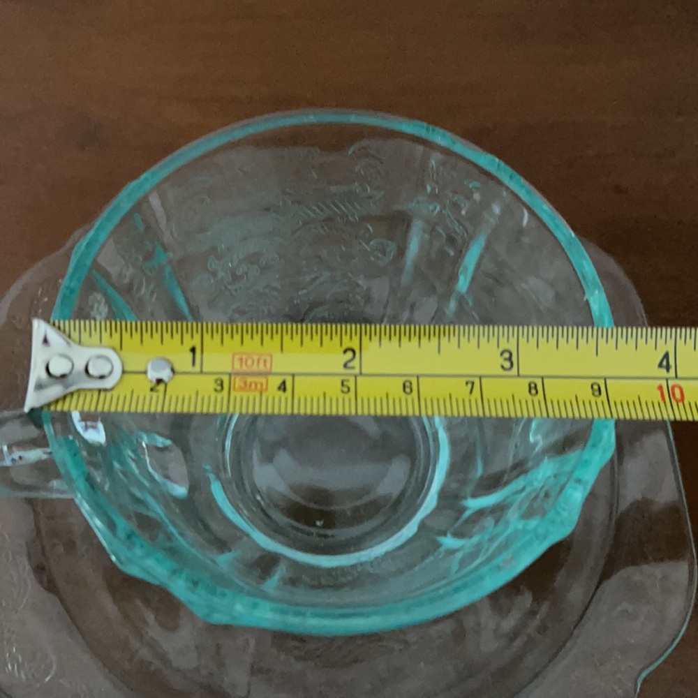 Federal Glass Recollection Cup and Saucer, 1970 - Picture 7 of 9